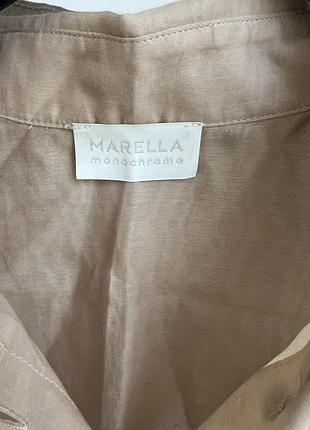 Льняные шорты бермуды marella, p. 46 it, оригінал 6