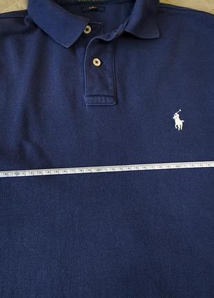Чоловіче поло ralph lauren синє 10