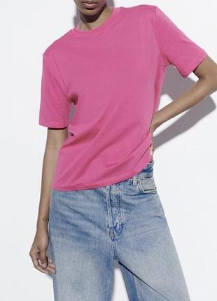 Бавовняна футболка zara