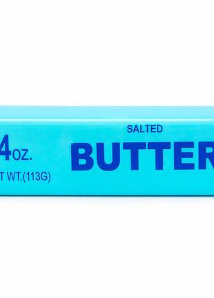 Игрушка масло сквиш голубое игрушка антистресс (butter squishy) 14 см для детей (l_16141)