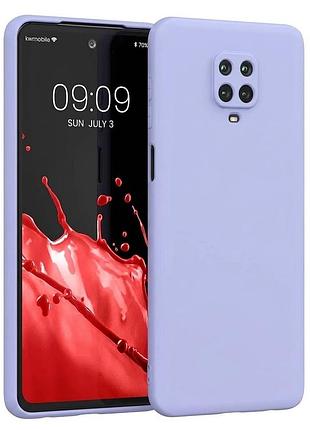Чехол fiji full soft premium для xiaomi redmi note 9 pro max силикон бампер violet