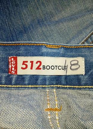 Джинси levi's 512 bootcut vintage 4