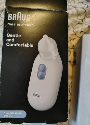 Електричний назальний аспіратор braun bna100