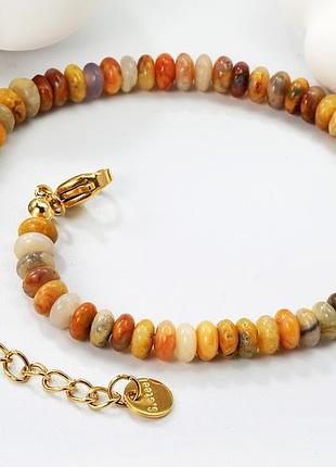 Браслет "crazy lace agate" 2