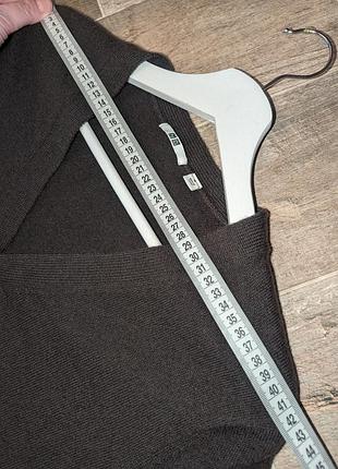 Кардиган 100% кашемир uniqlo эашмеровая кофта на пуговицах 7
