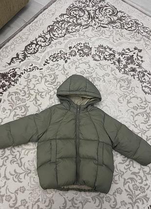 Куртка дитяча zara сіра 2