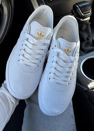 Adidas samba white premium 3