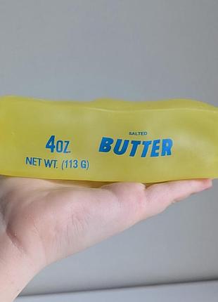 Антистрес сквіш масло vaseline butter squishy 15 см масло вазелінове