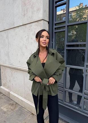 Тренч на підкладці