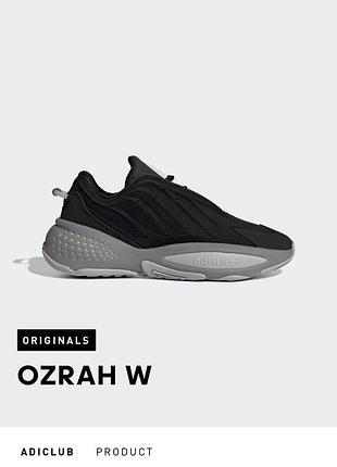Кросівки жіночі adidas ozrah w чорні, довжина устілки 26 см
