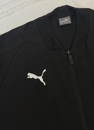 Куртка чоловіча puma бомбер чорна 2