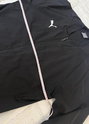 Куртка чоловіча puma бомбер чорна 4