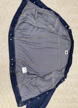 Джинсова куртка оверсайз lee h&m 7