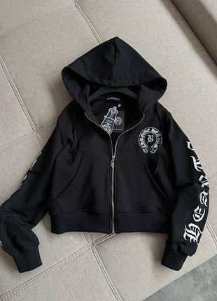 Зіп кофта chrome hearts в наявності