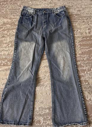 Джинси flared bootcut бавовна розмір l