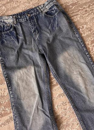 Джинси flared bootcut бавовна розмір l 2
