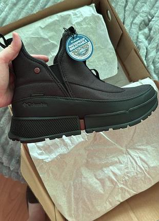 Чоботи чоловічі columbia sportswear hyper-boreal metro boot 9 чорні