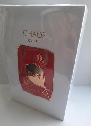 Шикарні парфуми chaos extrait french avenue 100 ml extrait de parfum