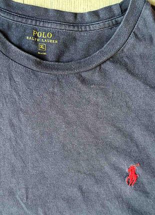 Лонгслів чоловічий polo ralph lauren синій, розмір xl