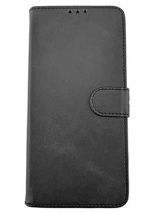 Чехол-книжка samsung flip cover leather для a25 5g/a256 черный тм gerlax