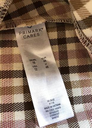 Спідниця міні в клітинку primark, uk16 4