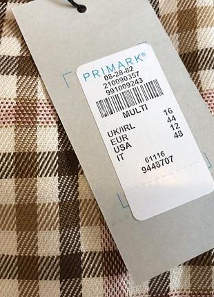 Спідниця міні в клітинку primark, uk16 6