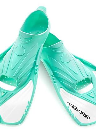 Ласты aqua speed action 61107 бирюзовый уни 36-37