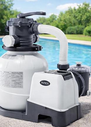 Пісочний фільтр-насос intex 26646 7900 л/ч 220-240v
