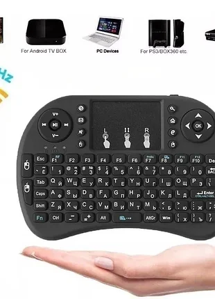 Бездротова мініклавіатура з тачпадом ape electronics 7