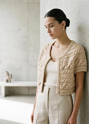 Жилет накидка max mara вовна кашемір