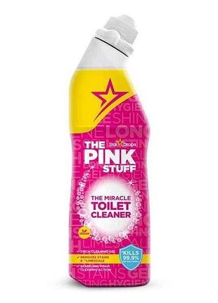 Гель для миття унітазу 750мл toilet gel тм the pink stuff