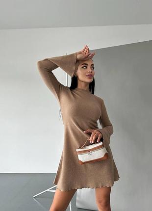 Жіноча сукня ангора рубчик 7