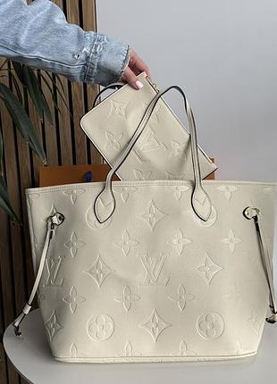 Сумка жіноча louis vuitton велика,шкіряна