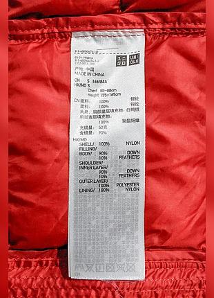 Куртка-пуховик uniqlo 4