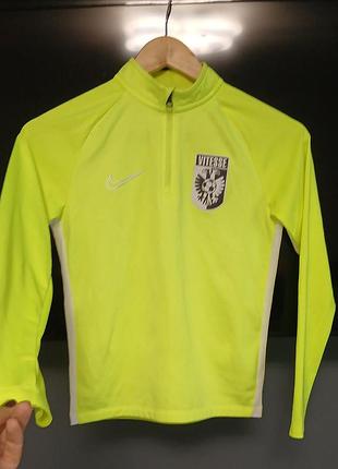 Футбольна тренувальна кофта nike салатова