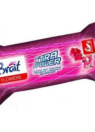 Сменный блок для унитаза 1шт 40г flowers запаска тм brait