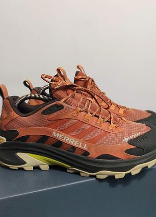 Кросівки чоловічі merrell gore-tex коричневі