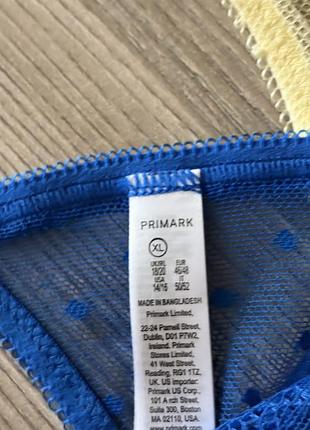 Мереживні трусики стринги комплект primark 4