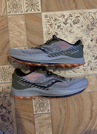 Кросівки для бігу saucony peregrine 11, різнокольорові