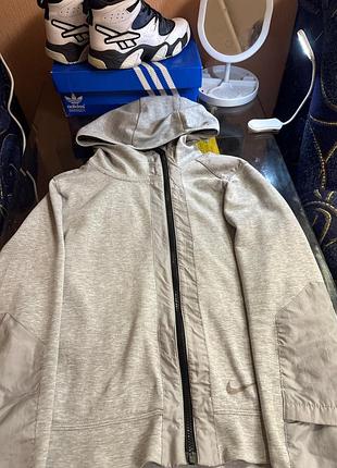Спортивна кофта чоловіча nike advance сіра