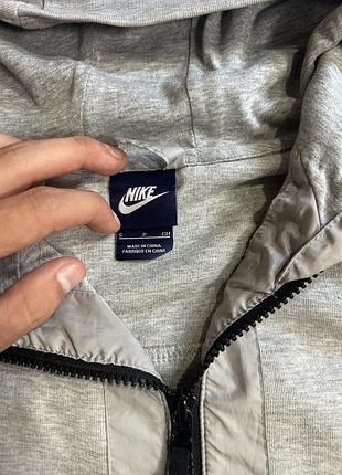 Спортивна кофта чоловіча nike advance сіра 3