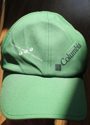 Легка спортивна кепка бейсболка унісекс columbia tech shade ball cap