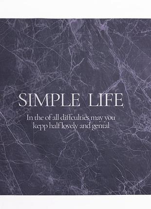 Килимок для ванної кімнати simple life 58*58 см діатомітовий hp-42-11
