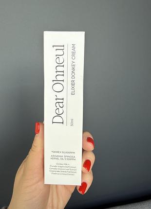 Крем для лица dear ohmeul elixier donkey cream 50 мл