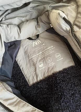 Зимовий пуховик zara 3