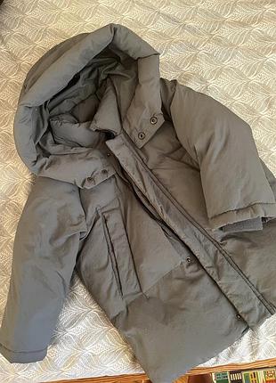 Зимовий пуховик zara