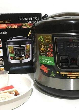Мультиварка domotec ms7721, 11 программ 900 вт