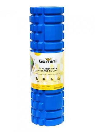 Роллер для занятий йогой и пилатесом gemini grid combi roller g0011 3