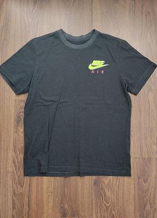 Черная футболка nike air (the nike tee) / размер m / оригинал.