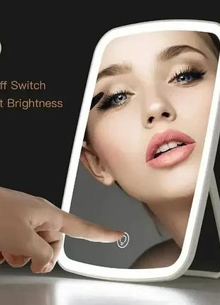 Дзеркало з підсвіткою jordan judy led makeup mirror, дзеркало з підсвіткою для макіяжу зі збільшенням